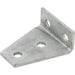 Channel Support Bracket 90° Gusset 2 Hole 2 Hole Hot Dipped Galvanised