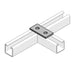 Channel Support Bracket Flat Straight 2 Hole Hot Dipped Galvanised [Pack=10]
