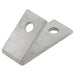 Channel Support Bracket 45° ACtute 1 Hole 1 Hole Hot Dipped Galvanised
