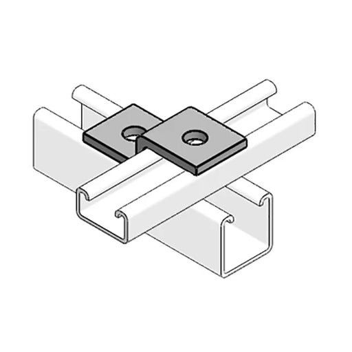 Channel Support Z Type Fixing Bracket Hot Dipped Galvanised for 41 x 21mm Channel
