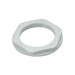 M20X1.5 Polyamide Pa6 Or Pa6.6 Locknut With Collar Dark Grey
