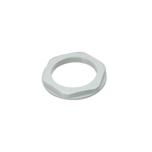 M25X1.5 Polyamide Pa6 Or Pa6.6 Locknut With Collar Dark Grey
