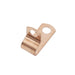 Cable Clip. 1 Hole Bare Copper. For Light Duty 2L1.5 & 3L1