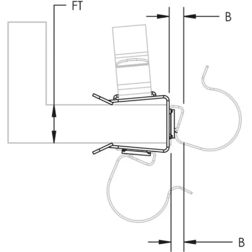 Cable Snap Clip Adaptor