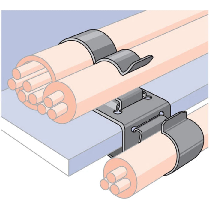 Cable Snap Clip Adaptor, 0.47"–0.79" Flange