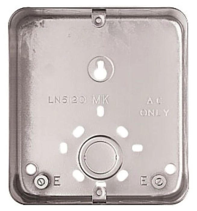 Box For Cooker Control Unit 5011 55mm Aluminium