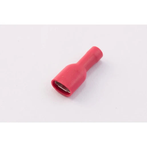 Fully Insulated Female Push-On Terminal Red 6.3 x 0.8mm