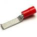 RF Series 0.25-1.5mm² PVC Insulated Hooked Blade Terminal 17.5 X 4.6mm Red
