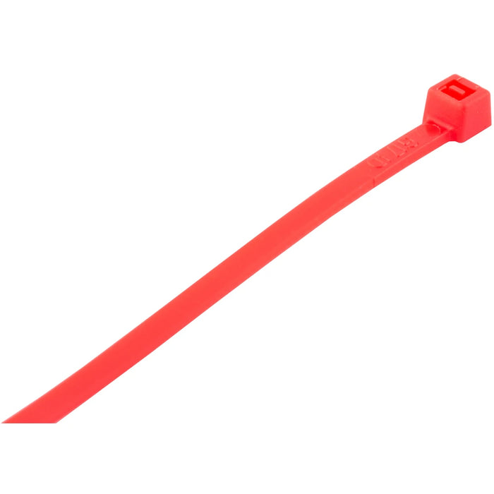 Cable Tie 200-2.5mm Red Nylon - 100 Pack