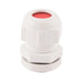 Cable Gland Locknuts&Washers 16mm Polyamide White