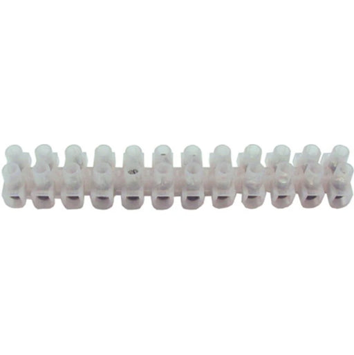 Connector 12 Way Strip 15A Polyethylene