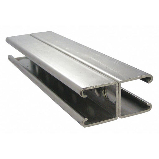 D Channel Back 2 Back 2 X 41mm X 41mm Slotted Pre Galvanised Steel {6M}