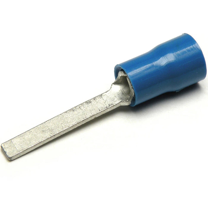 BF Series 1.5-2.5mm² PVC Insulated Blade Terminal 12.8 X 3.5mm Blue
