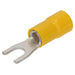 GF-U Fork Terminal PVC Insulated 4-6mm² 10 X 30.7mm Yellow 1000/Pack