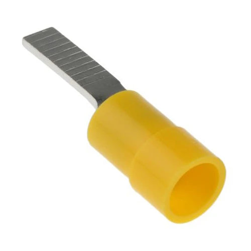 GF-PP Blade Terminal PVC Insulated 4-6mm² 4 X 27.4mm Yellow 1000/Pack
