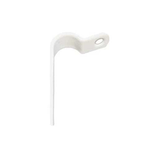 Cable Clip P-Type LSOH Fire Performance 7.0mm Metal White