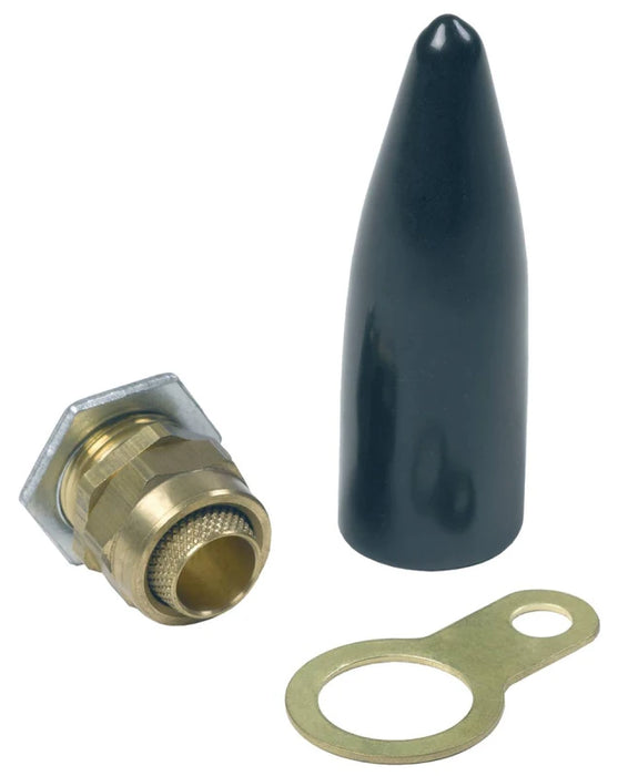 M20S Economy Indoor Non LSF Bw Pack Brass Gland And Locknut Shroud