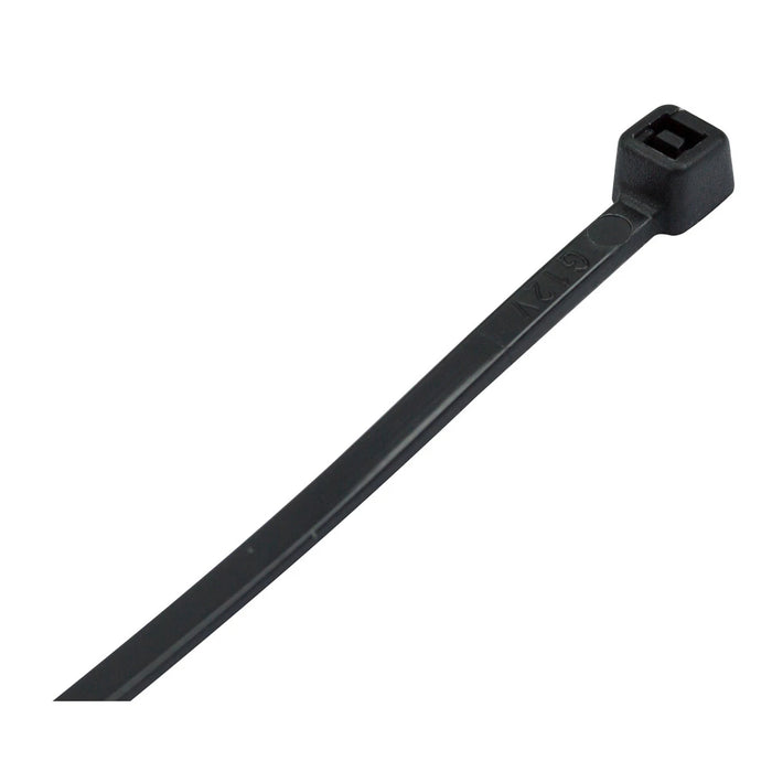 Black 3.6mm Cable Ties - 100 Pack