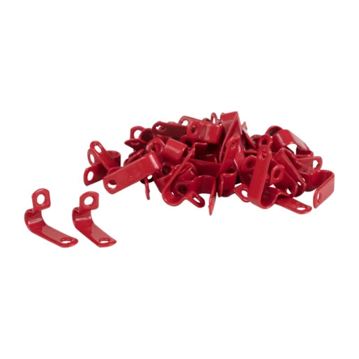 Clip Copper 4L 1.5mm Red PVC Coated