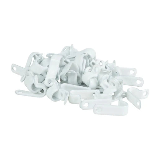 Clip Copper 4L 1.5mm White PVC Coated