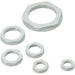 M20X1.5 Polyamide Pa6 Or Pa6.6 Locknut With Collar Light Grey