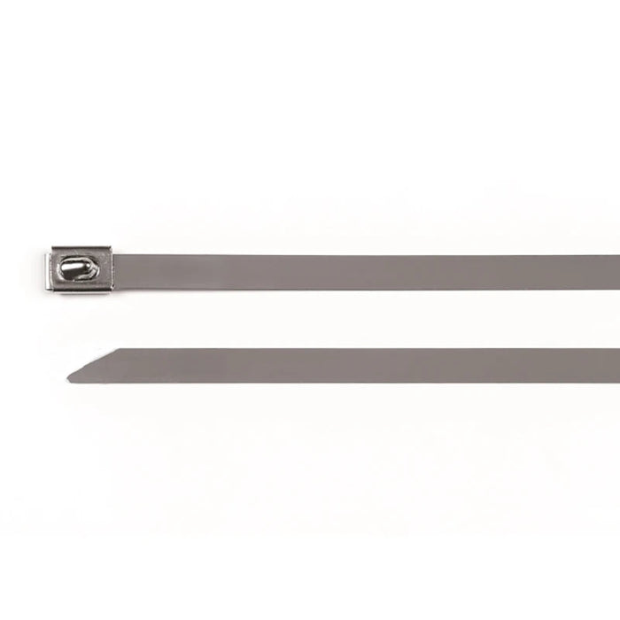 Cable Tie Self Locking 316 Grade 4.6 x 127mm Stainless Steel [Pack=100]