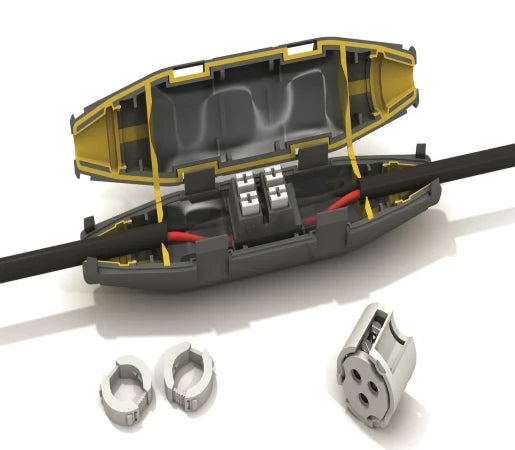 Cable Joint Gel Insulated Straight For 3 x 1.5mm² Cable