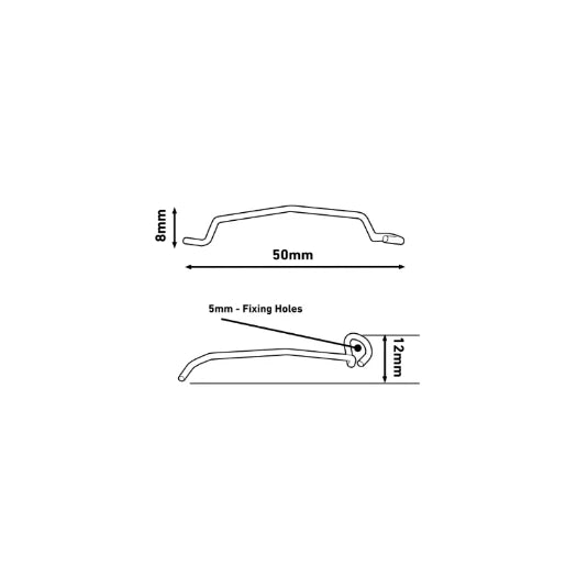 Clip Safe-D Spring-Clip Fire Rated Galvanised (pack of 50)