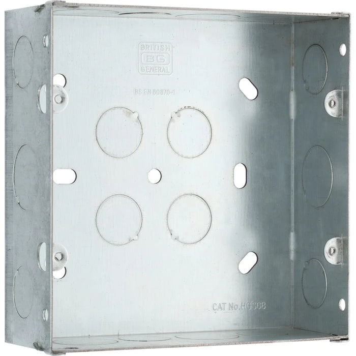 Nexus Grid Double Flush Mount Box (6 Gang + 8 Gang Grid)