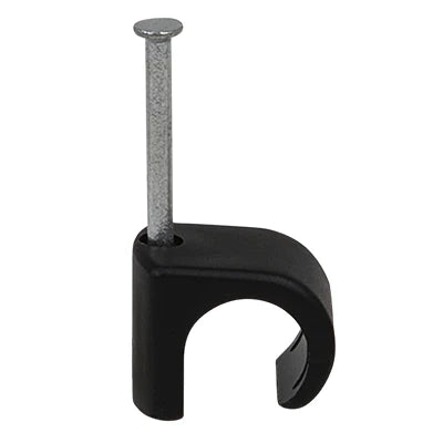 Cable Clip 10-14mm Round Cable Black