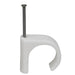 Cable Clip 22-26mm Round Cable White