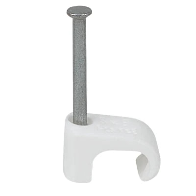 Cable clip 1.0-1.5mm2 T&E Cable White