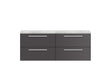 1440mm Double Cabinet & Grey Worktop Hudson Reed