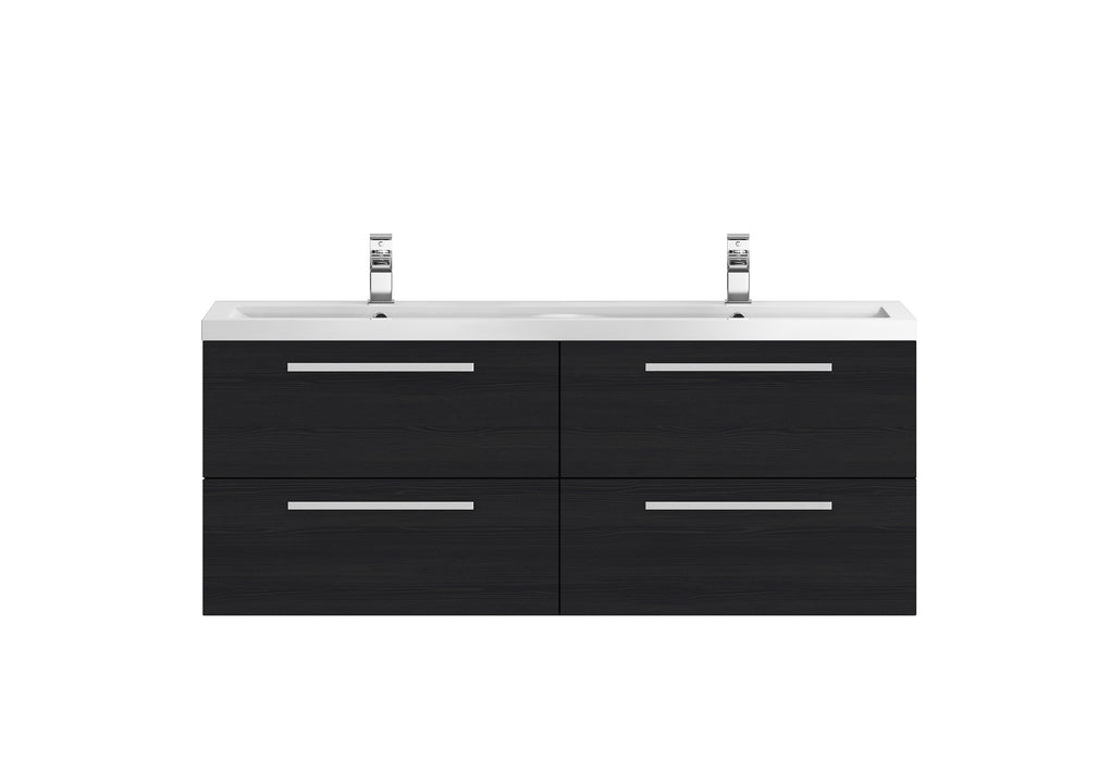 1440mm Double Cabinet & Basin Hudson Reed