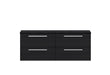 1440mm Double Cabinet & Sparkling Black Worktop Hudson Reed