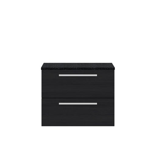 720mm Cabinet & Sparkling Black Worktop Hudson Reed