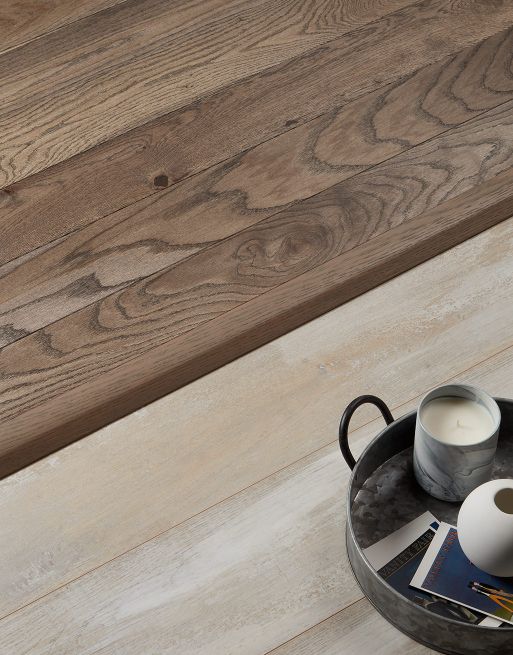 Wood & Laminate Flooring - Finishing Touches - Grey Oak Ramp Profile