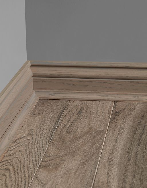 Wood & Laminate Flooring - Finishing Touches - Grey Oak Scotia Beading