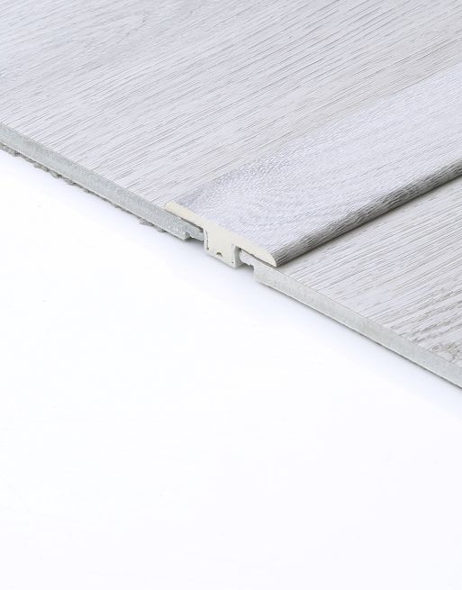 Wood & Laminate Flooring - Finishing Touches - Shoreline Grey Oak EvoCore T-Profile