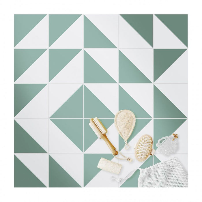 Sienna Diamond Green Wall Tile patterns