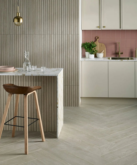 Skandi™ Birch Slat Decor Tile (100cm x 33.3cm)