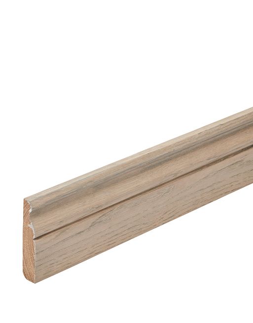 Wood & Laminate Flooring - Finishing Touches - Light Grey Oak Skirting