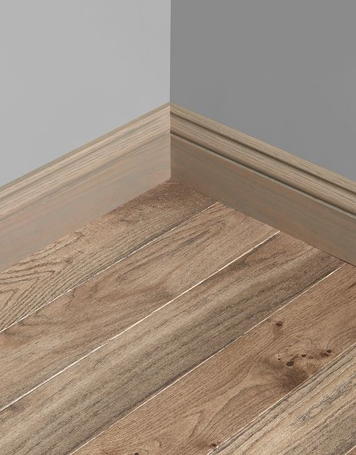 Wood & Laminate Flooring - Finishing Touches - Light Grey Oak Skirting