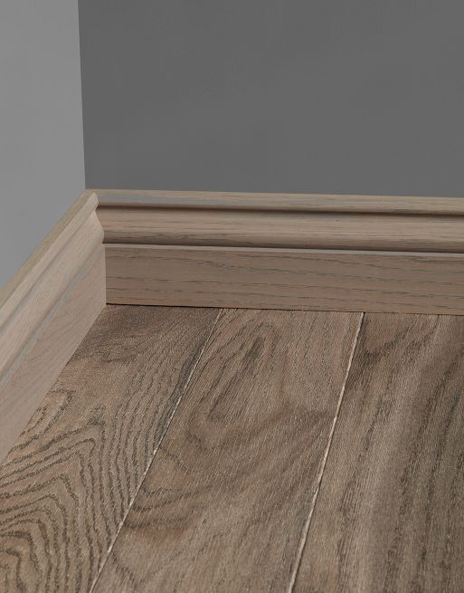 Wood & Laminate Flooring - Finishing Touches - Grey Oak Skirting