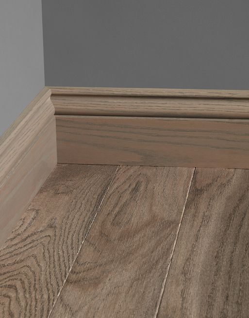 Wood & Laminate Flooring - Finishing Touches - Grey Oak Skirting