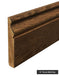 Wood & Laminate Flooring - Finishing Touches - Light Brown Oak Solid Wood Skirting