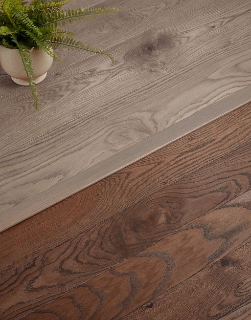 Wood & Laminate Flooring - Finishing Touches - Grey Oak T-Profile