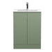 600mm Floor Standing 2 Door Unit & Basin 2 Hudson Reed