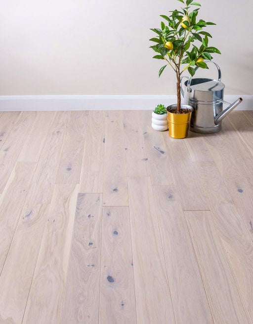 Engineered Wood Flooring - Carpenters Choice 110mm Whitewashed Oak