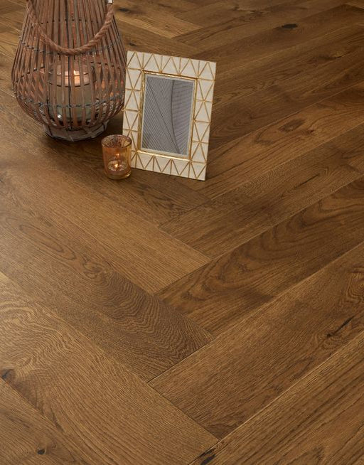 Engineered Wood Flooring -  Marylebone -  Rich Toffee Oak - Brushed & Lacquered